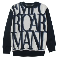 Maxi Lettering Sweter