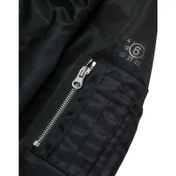 MM6 Maison Margiela Coats Czarny