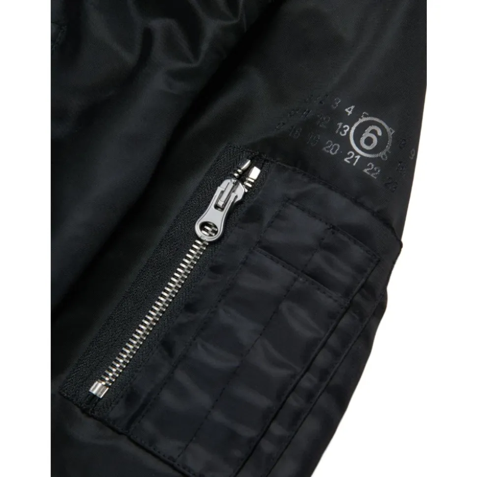 MM6 Maison Margiela Coats Czarny