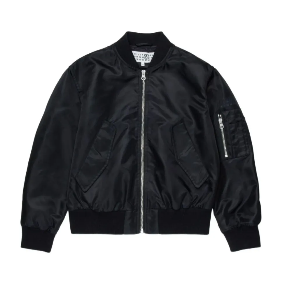 MM6 Maison Margiela Coats Czarny