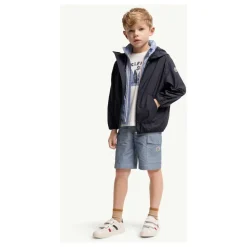 MONCLER KIDS Kurtki Niebieski