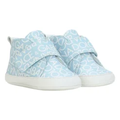 Niebieskie Buty Pre-Walker z Logo