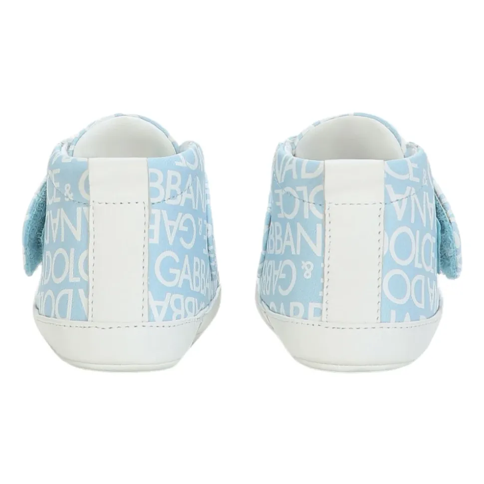 Niebieskie Buty Pre-Walker z Logo
