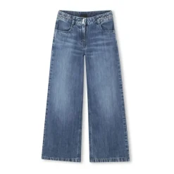 Niebieskie Jeansy Denim