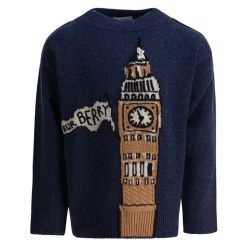 Niebieskie Swetry AW25 Stylowe Chłopcy