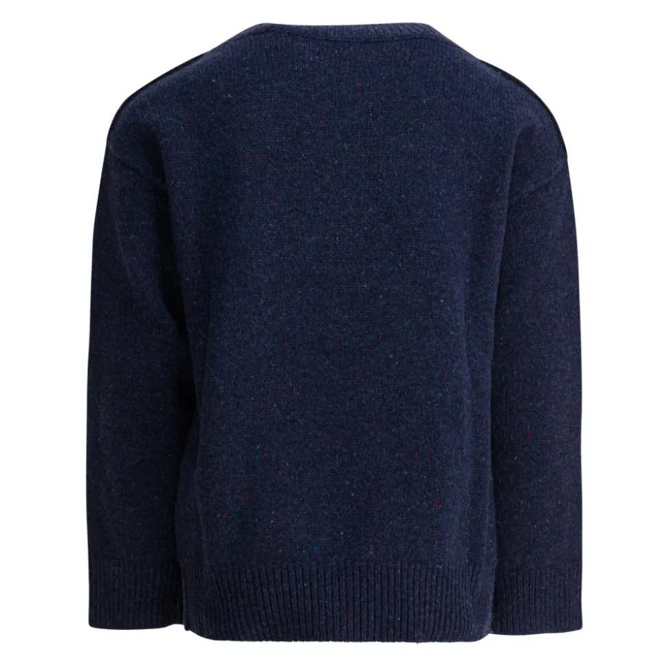 Niebieskie Swetry AW25 Stylowe Chłopcy