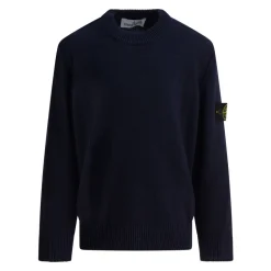 Niebieski Sweter AW25 Stylowy Ciepły