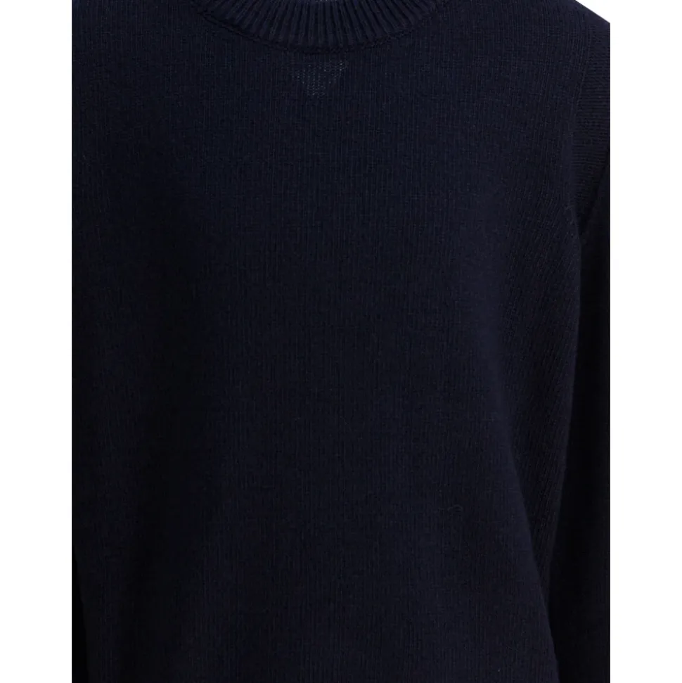 Niebieski Sweter AW25 Stylowy Ciepły