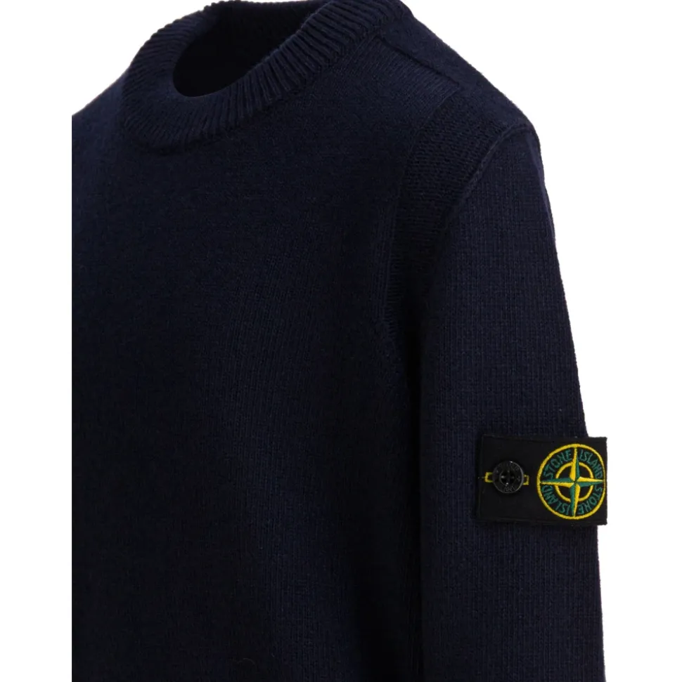 Niebieski Sweter AW25 Stylowy Ciepły