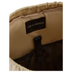 Nylonowy plecak ze paskiem i sznurkowym detalem Cross-Over