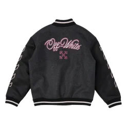 Ow Patch Varsity Jacket