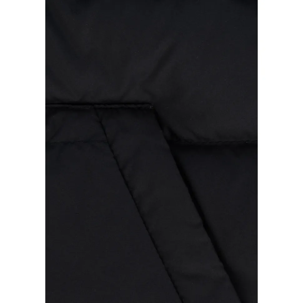 Padded Wool Zip Cardigan