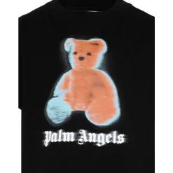 Palm Angels T-shirts and Polos Czarny