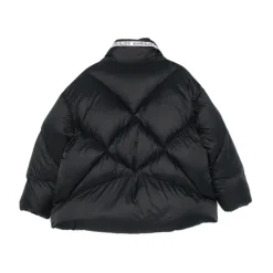 Piumino con logo