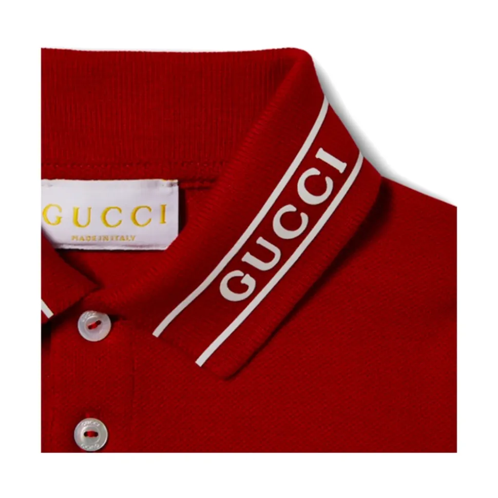 Polo z bawełny piqué stretch