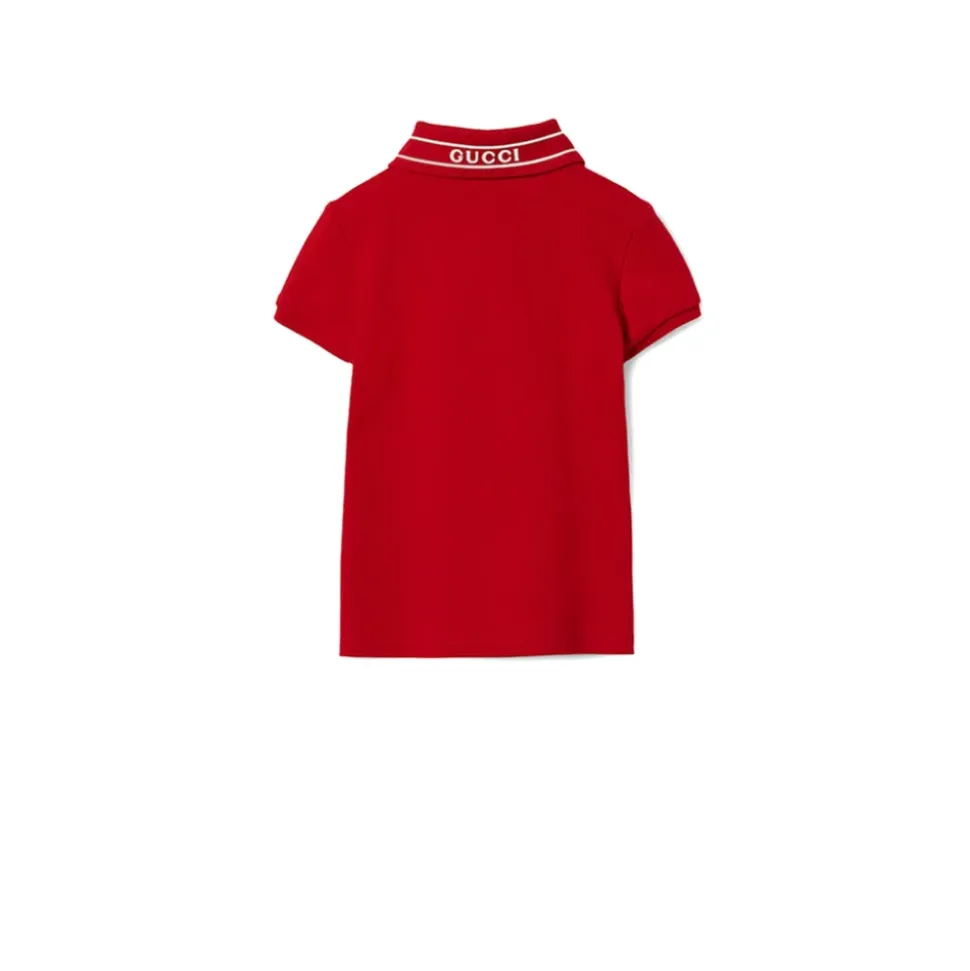 Polo z bawełny piqué stretch