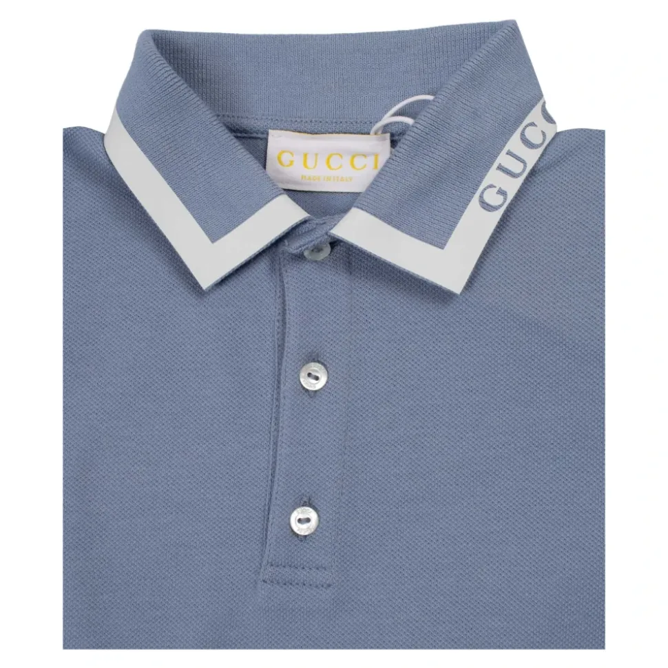 Polo z bawełny stretch
