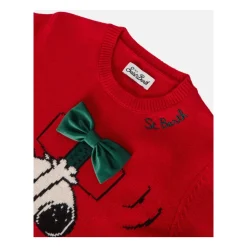 PRINCESS02260I Snoopy 41bow Patch Pullover