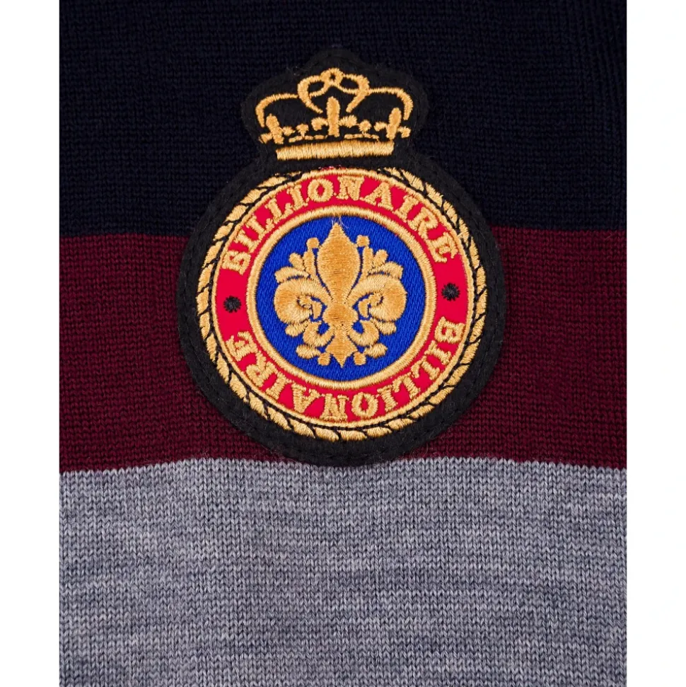 Pulower Okrągły Dekolt LS Crest