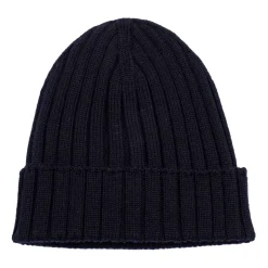 Ribbed Logo Beanie