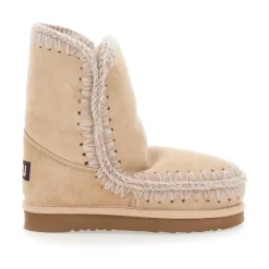 Różowe Zamszowe Buty Eskimo Kid