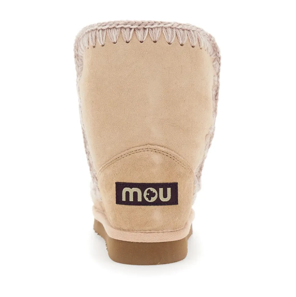 Różowe Zamszowe Buty Eskimo Kid