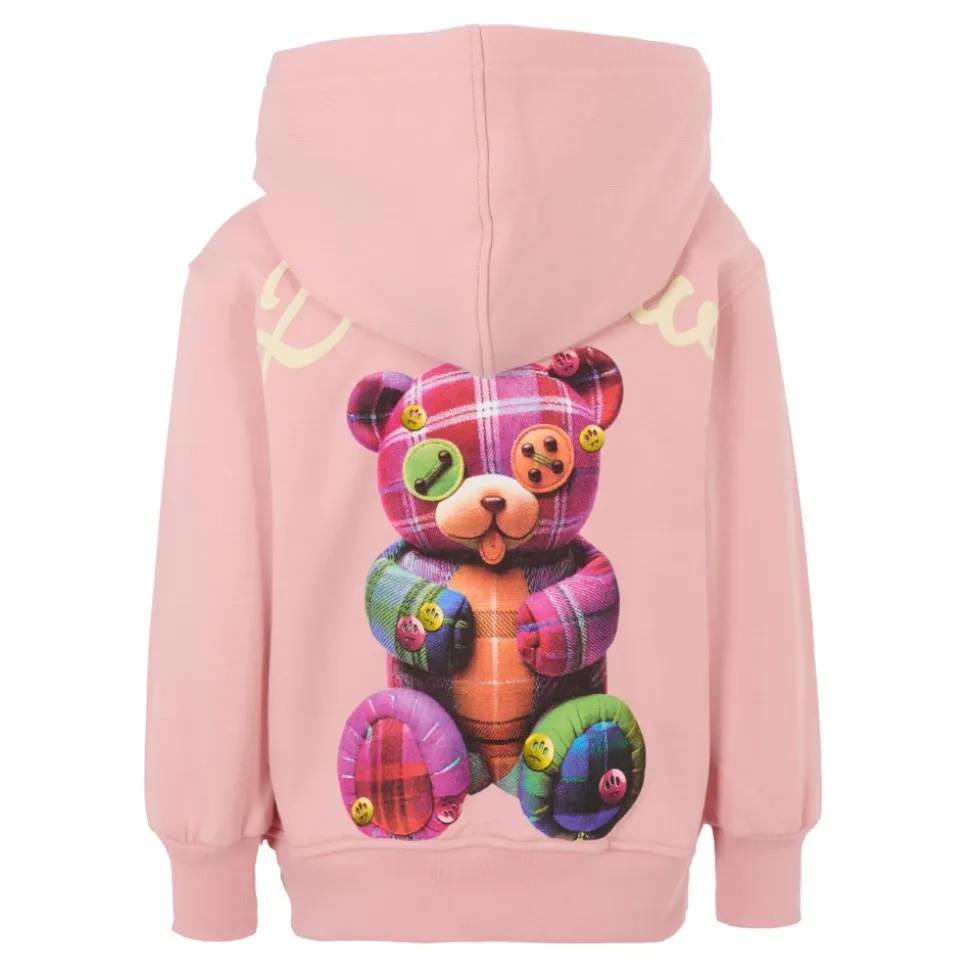 Różowy Bluza z Niedźwiadkiem