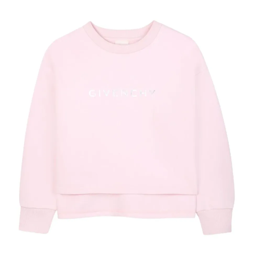 Różowy Sweter Dziecięcy Wysoka Jakość Stylu