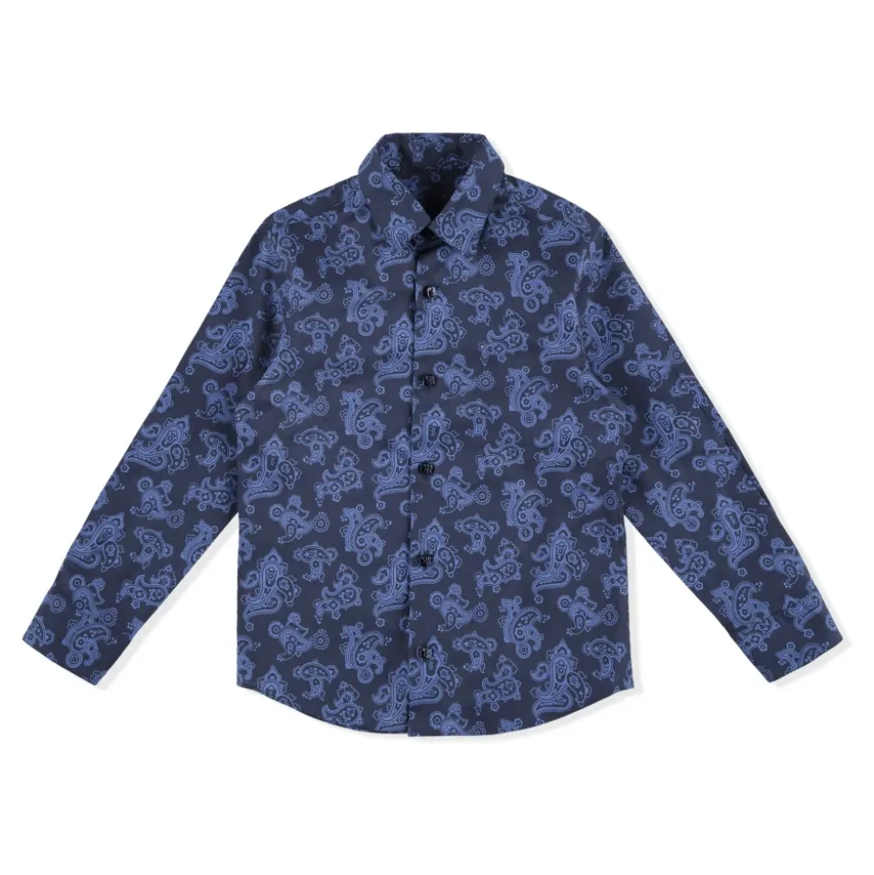 Shirt LS Paisley