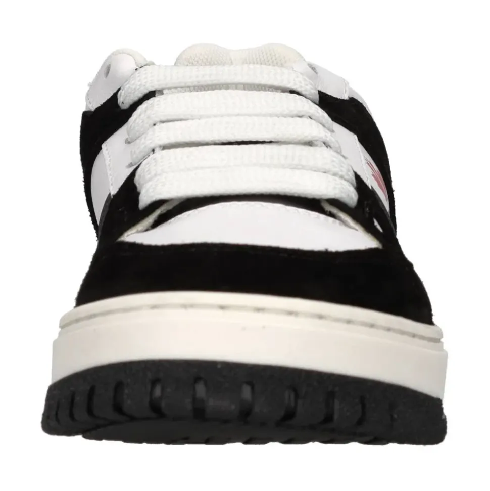 Skórzane i zamszowe sneakersy