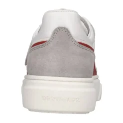 Skórzane sneakersy z zamszu