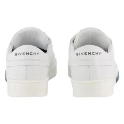 Skórzane sznurowane sneakersy