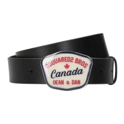 Skórzany pasek z klamrą