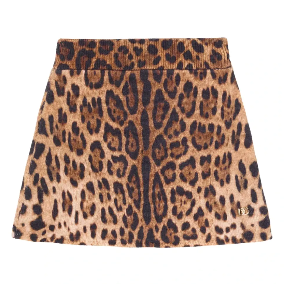 Spódnica w Leopardzi Wzór