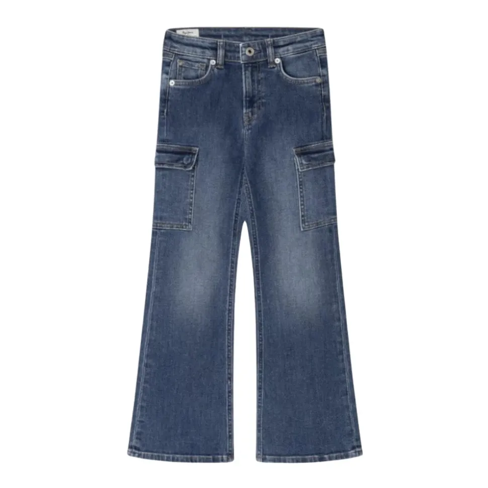 Spodnie Cargo Slim Flare