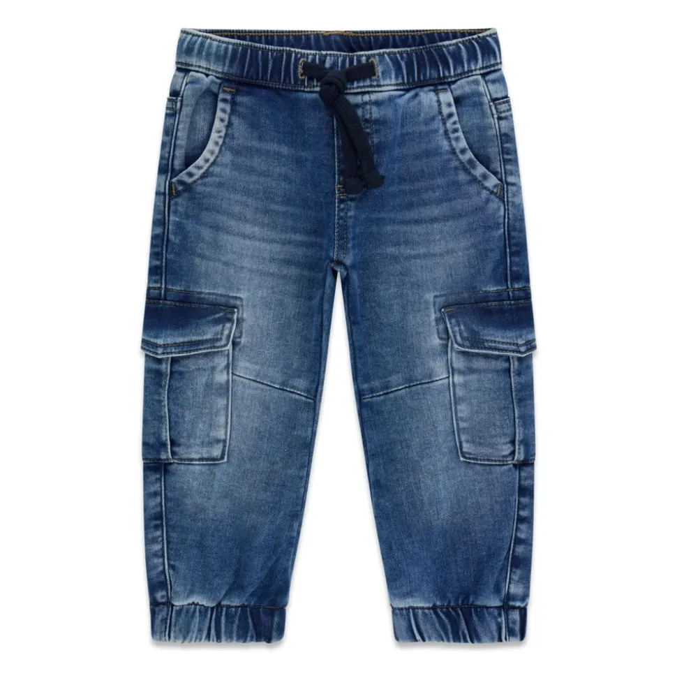 Spodnie Jeansowe Cargo