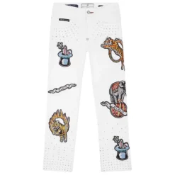 Spodnie Jeansowe Loose Fit Colorful Circus
