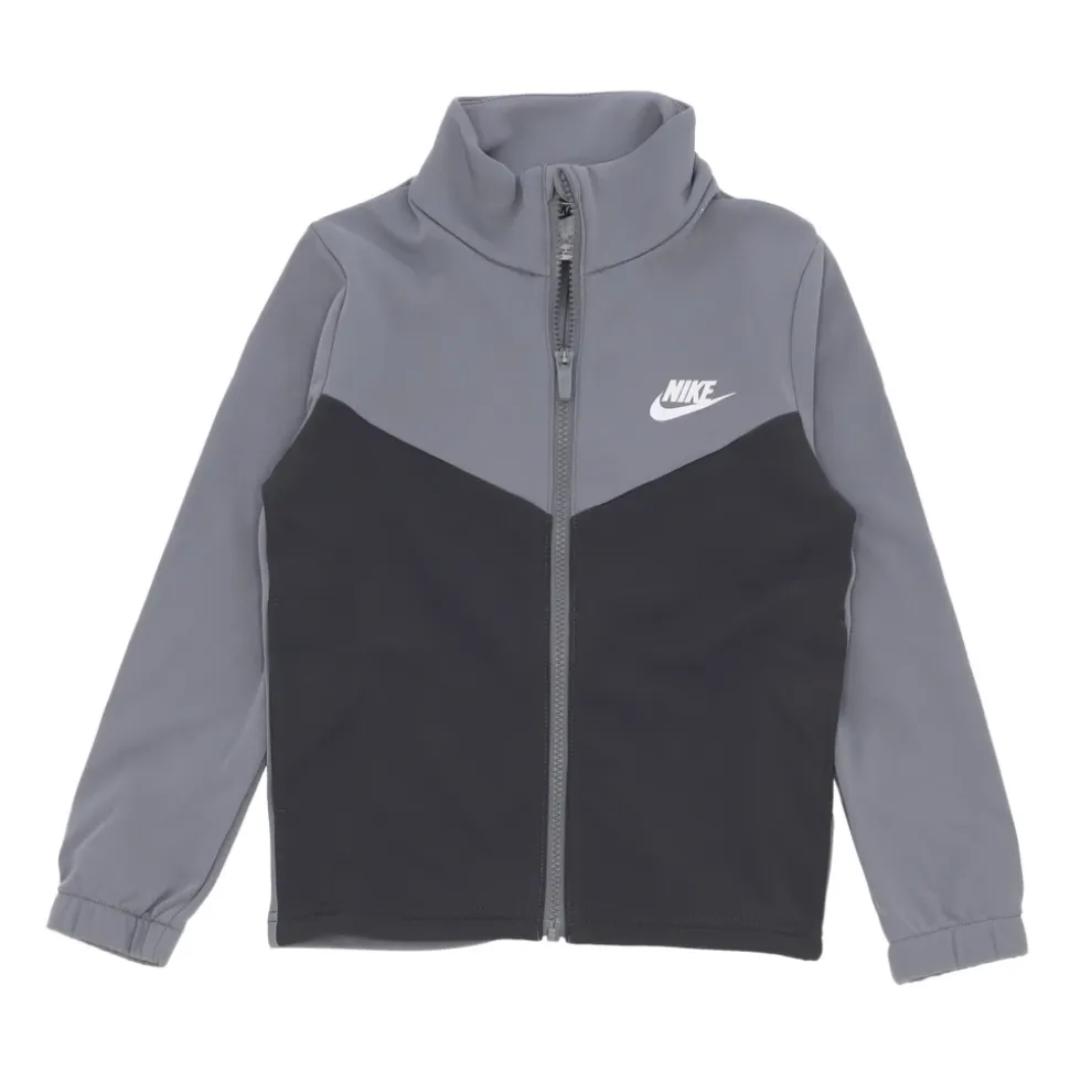 Sportowy dres z pełnym zamkiem w szarym/anthracite/białym