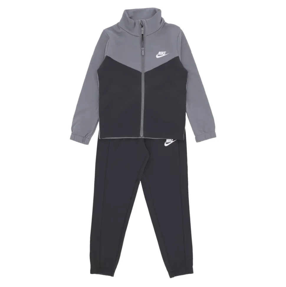 Sportowy dres z pełnym zamkiem w szarym/anthracite/białym