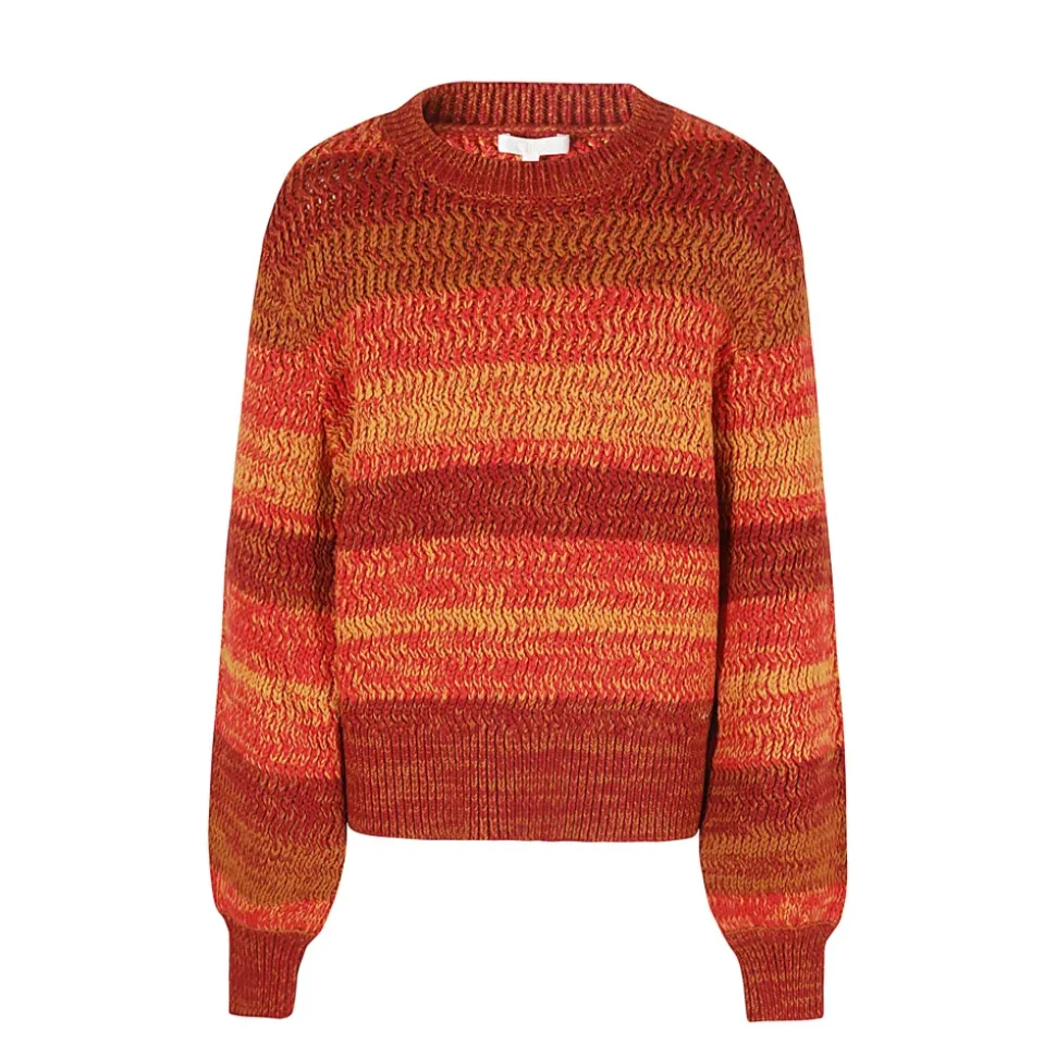 Stylowy sweter wkładany przez głowę