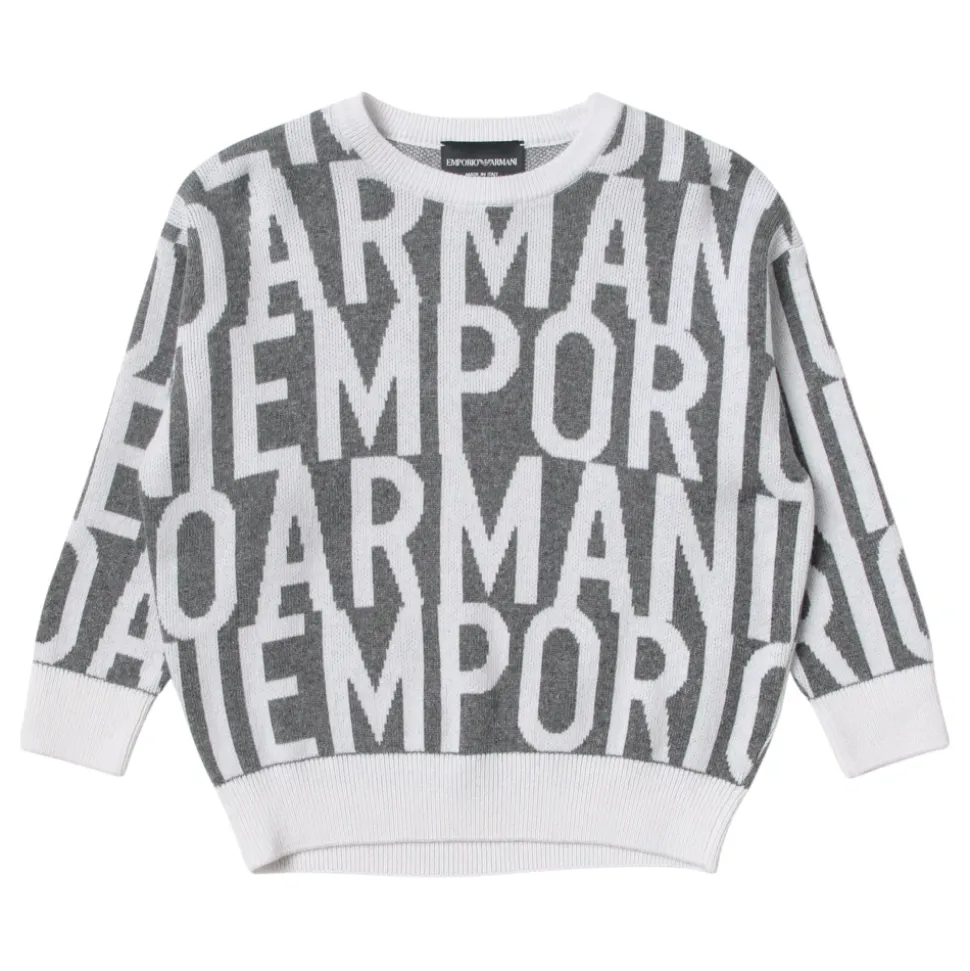 Stylowy Sweter z Napisami