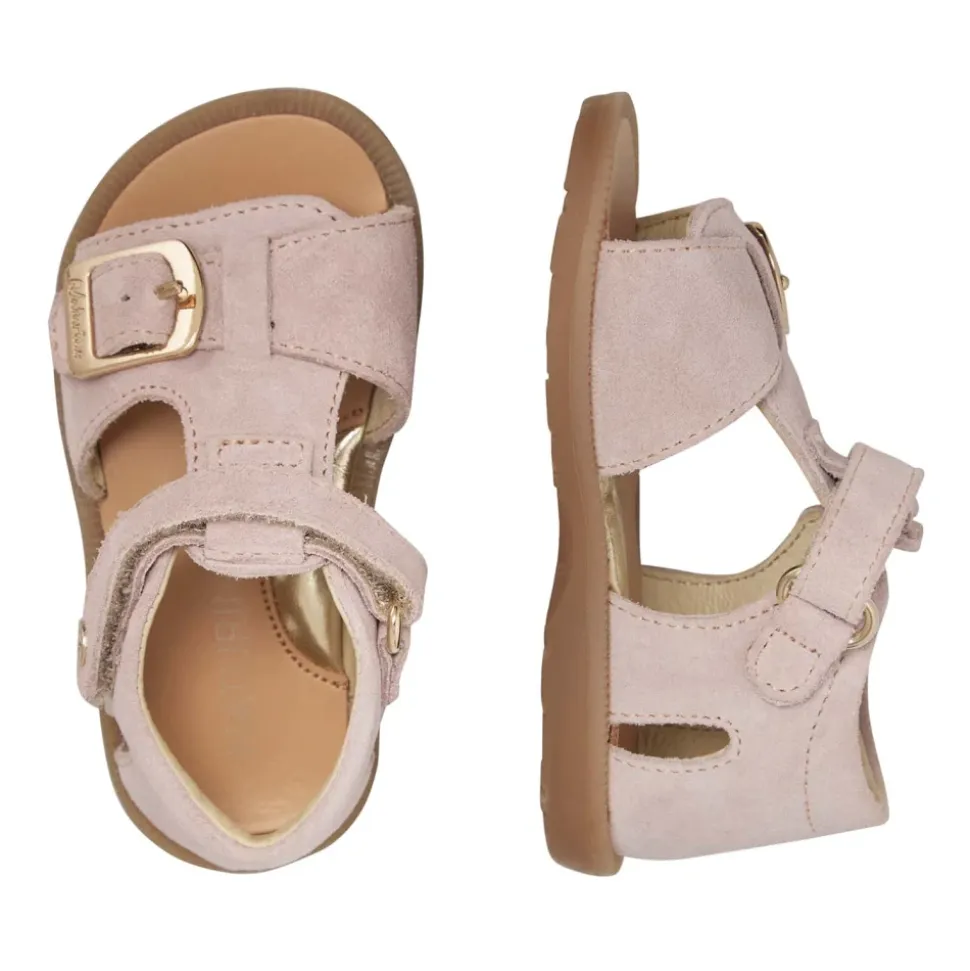 Suede sandals QUARZO