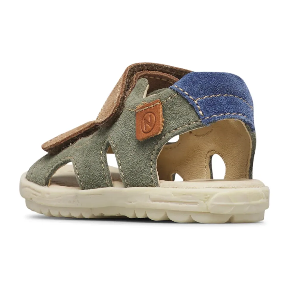Suede Sandals Sky