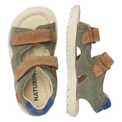 Suede Sandals Sky