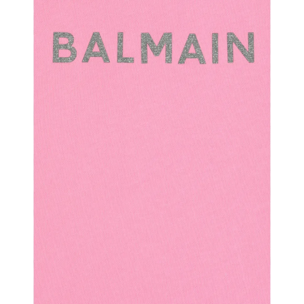 Sukienka bawełniana z logo
