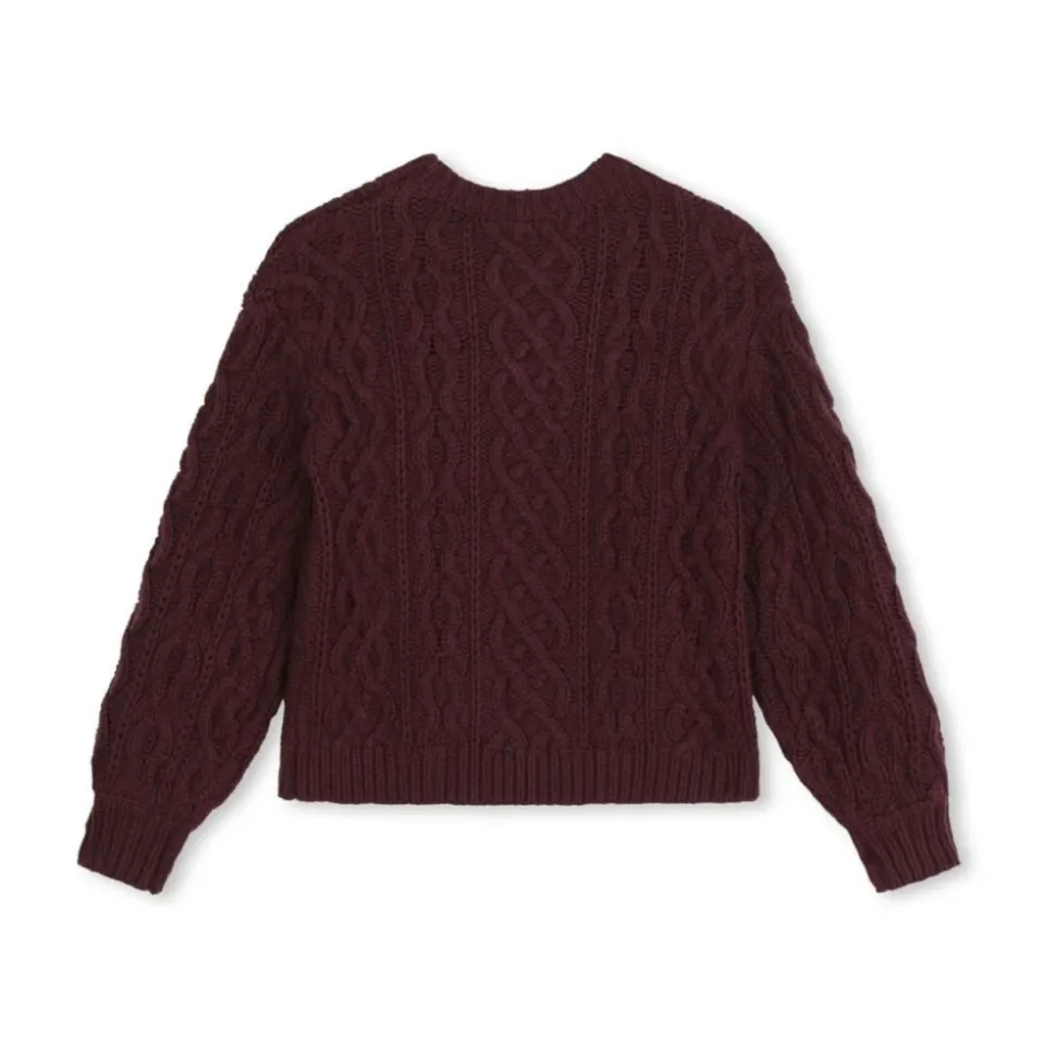 Sweter Bordeaux Pull