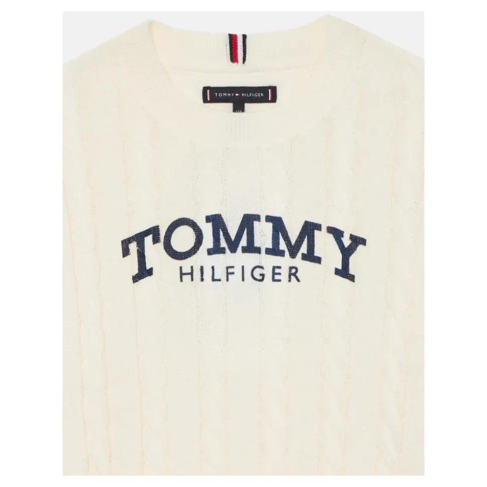 Sweter Crewneck z wytłoczonym logo