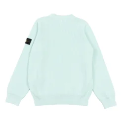 Sweter Prążkowany z Naszywką Logo