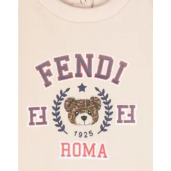 Sweter Teddy z Okrągłym Dekoltem