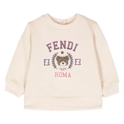 Sweter Teddy z Okrągłym Dekoltem